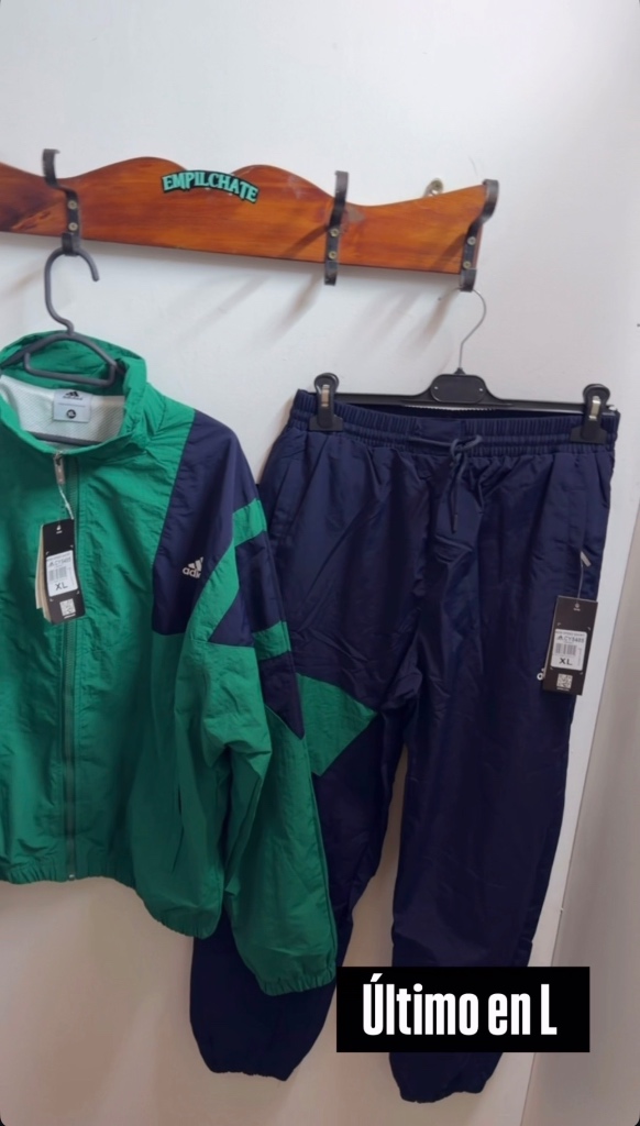 Conjunto Adidas rompevientos  - foto 2